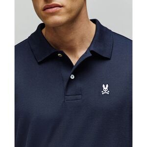 Psycho Bunny Navy Blue Polo Shirt Top Short Sleeve Men's Size XL